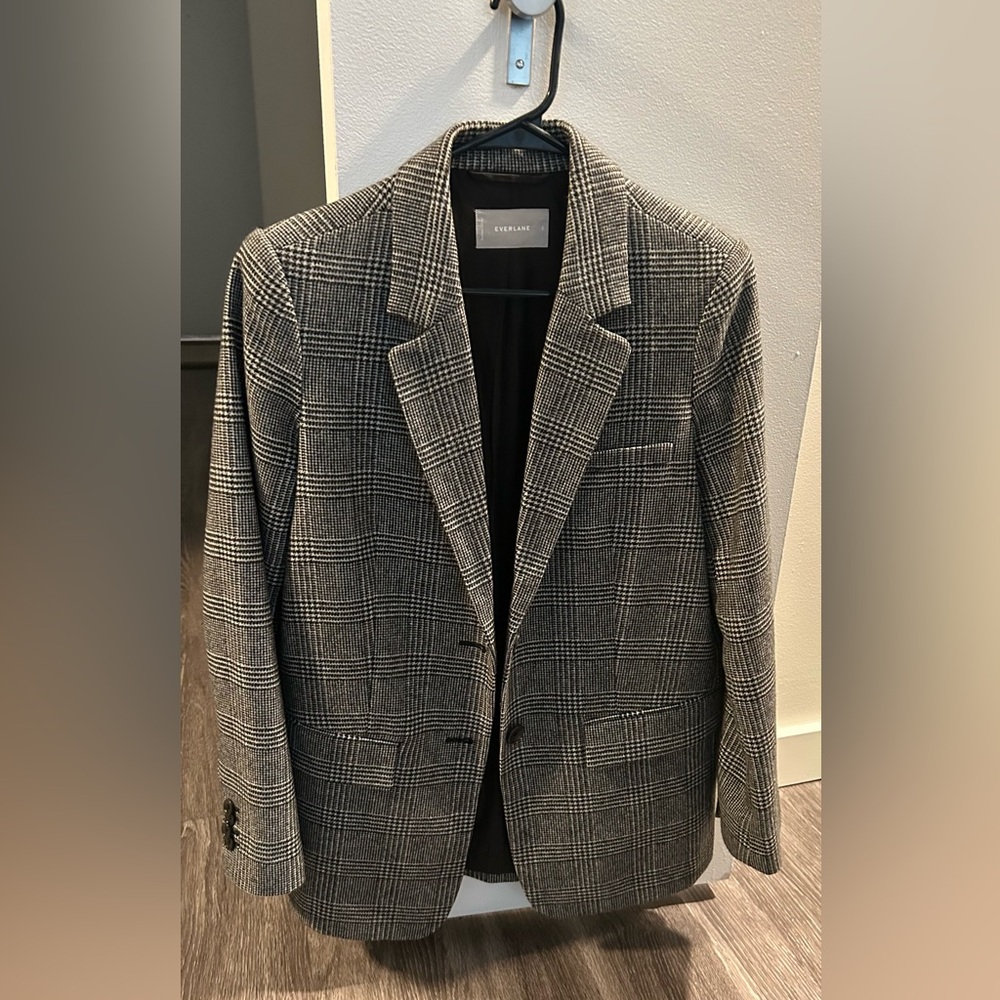 Everlane Plaid blazer
